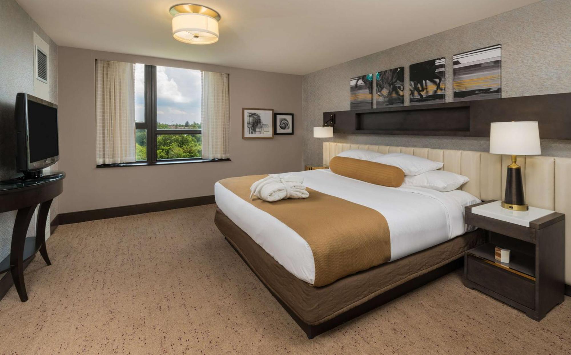 The Saratoga Hilton Hotel Saratoga Springs Bagian luar foto